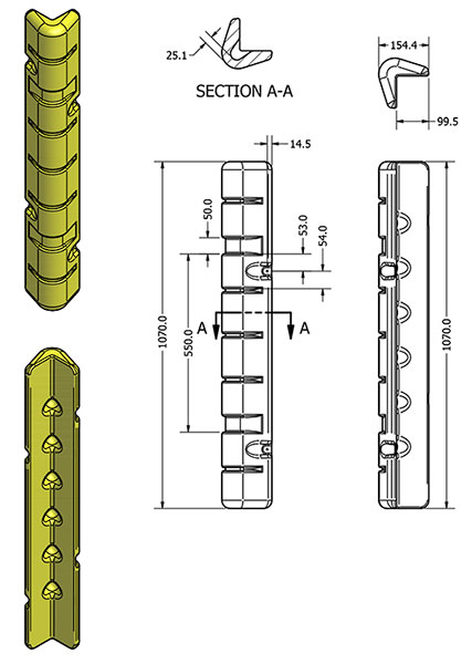 corner-sentry-CNR-42-dimensions